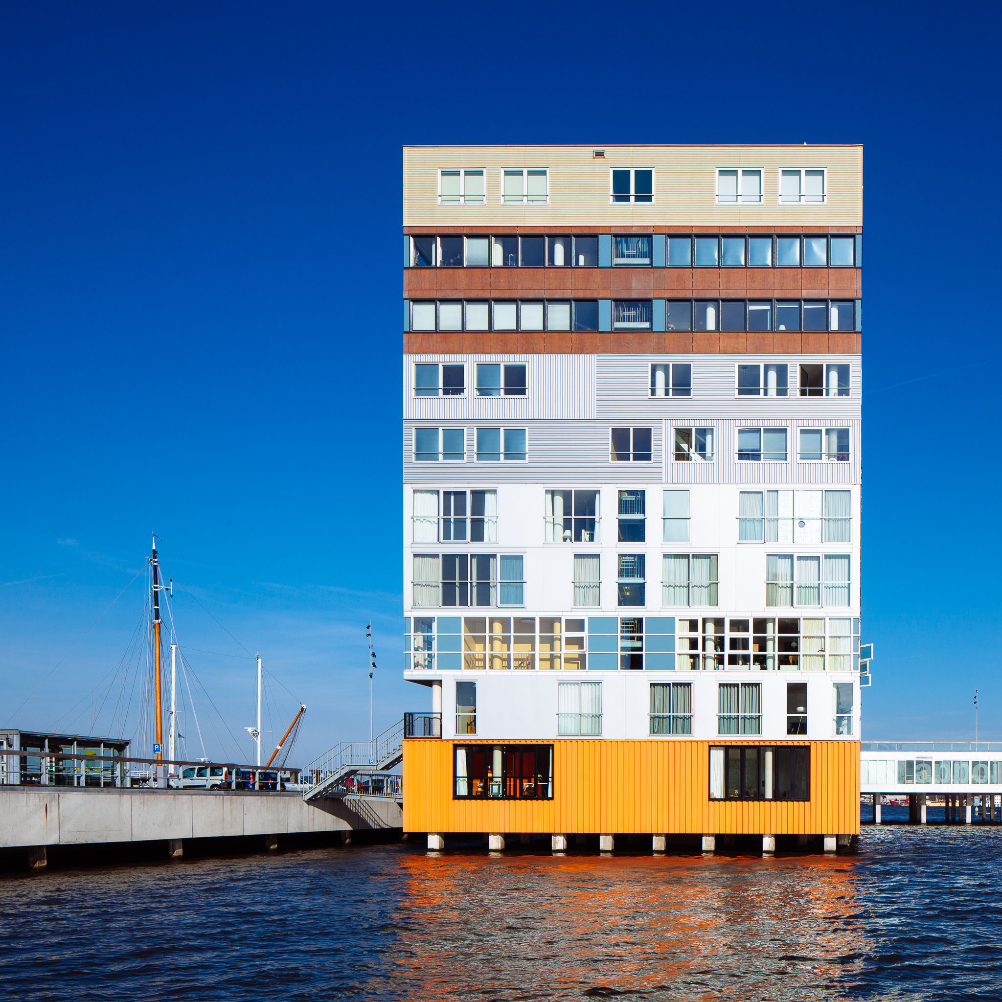 Featured image for “Silodam residential building in Amsterdam, the Netherlands”