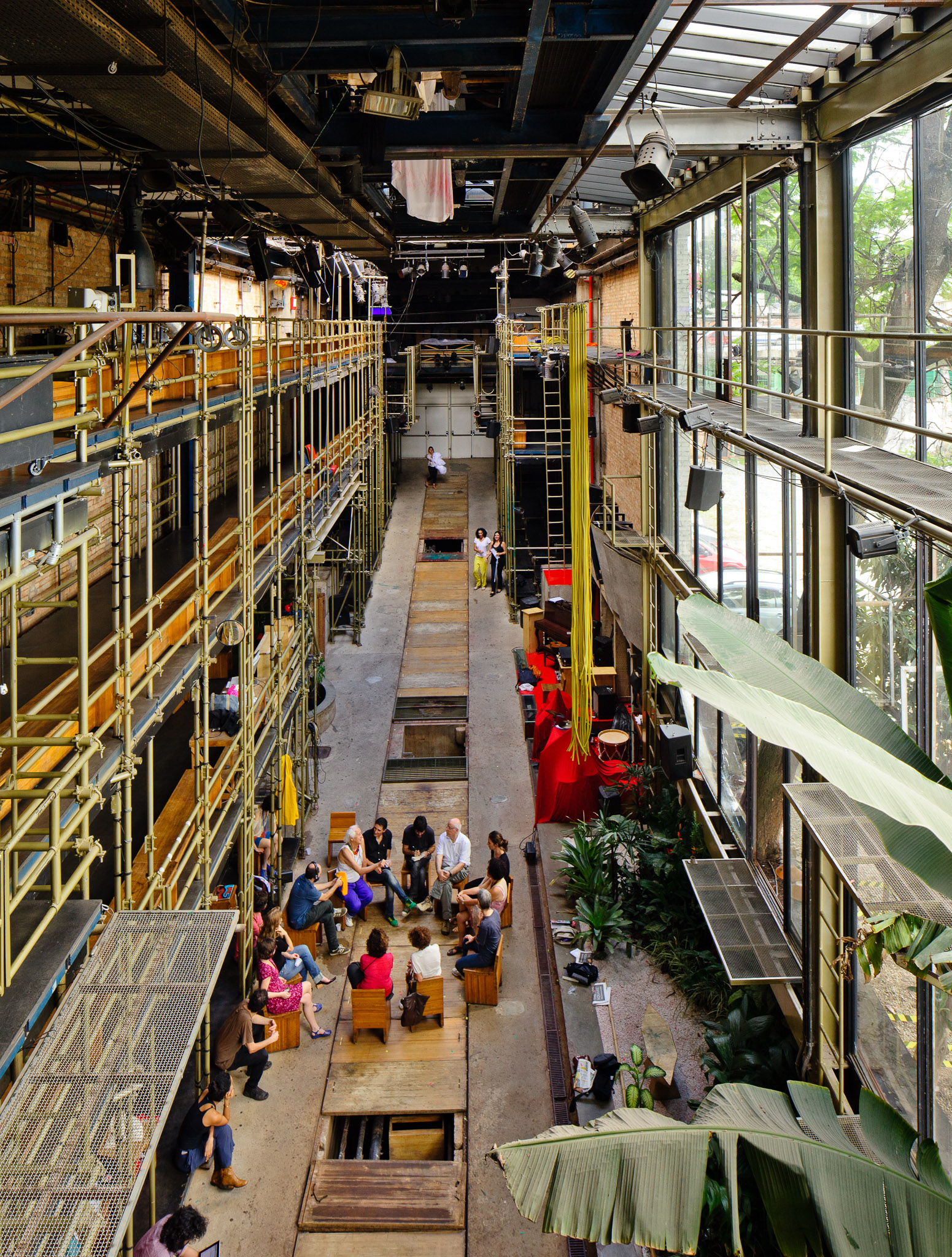 Featured image for “Teatro Oficina theatre in São Paulo, Brazil”